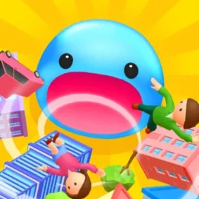 Super Slime Black Hole Game Unity Source Code
