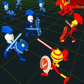 Wars of Star: Stick Warriors Unity Source Code