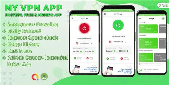 My VPN Android App (Android 13 Supported)