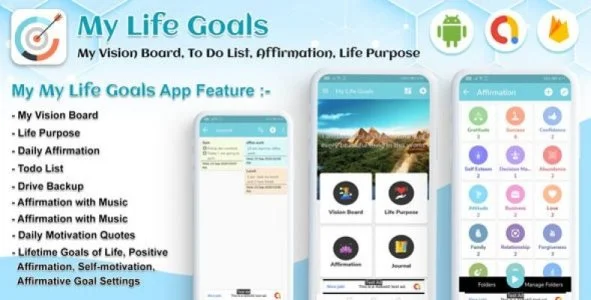 Android App My Life Goal With Admob with Banner and Interstitial ads Integrated