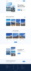 Pathway – Travel landing page