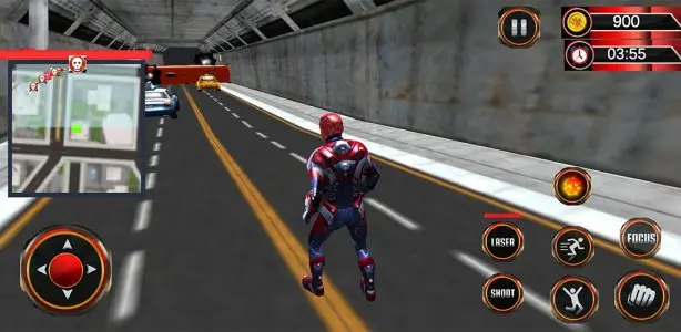 Superpower Flying Hero
