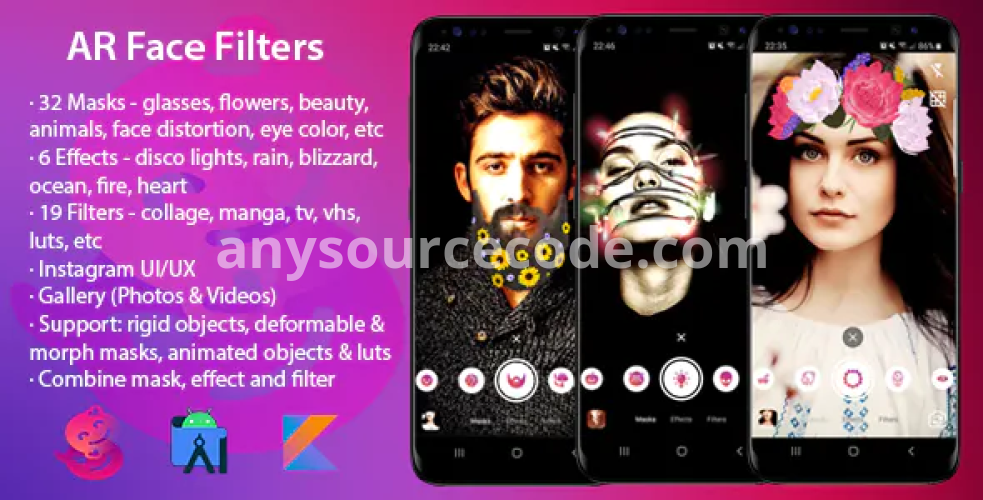 Augmented reality App | Filters | Effects | Masks