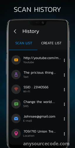 QR Barcode Scanner – QR Code Generator Android app source code - Unity ...
