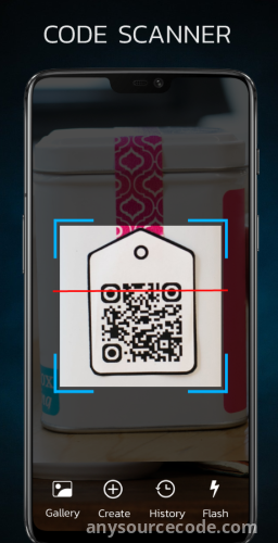 QR Barcode Scanner – QR Code Generator Android app source code - Unity ...