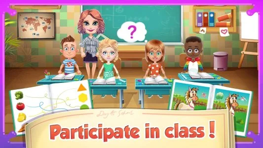 Day at School: My Teacher Game