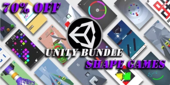 Unity Shape Games Bundle - 70% OFF
