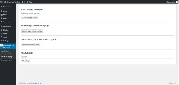 Newsomatic - Automatic News Post Generator Plugin for WordPress
