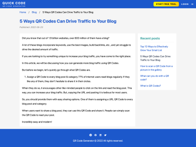 QR Code Generator BioLinks vCard SaaS