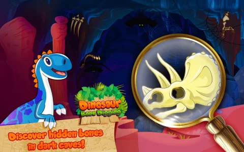 Dinosaur Bone Digging Games