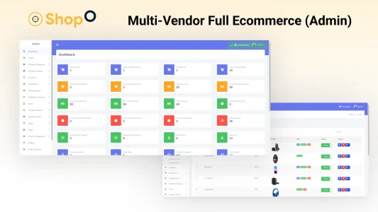 Shopo eCommerce - Multivendor eCommerce Flutter App with Admin Panel, Website & PWA