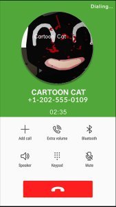 Fake Video Call & Fake Chat & Cartoon Cat Unity Code Source with Admob