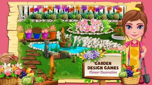 Garden Design Games – Flower Decoration