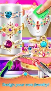 Jewelry Shop Games: Princess Design