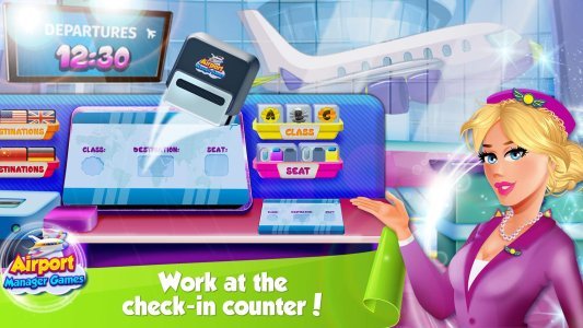 Airport Manager Games: Flight Attendant Simulator