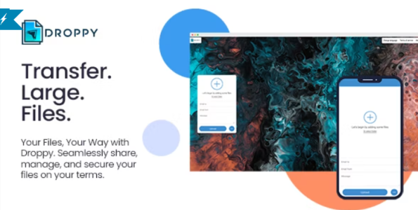 Droppy - Online file transfer and sharing