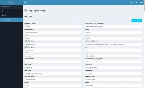 Veno File Manager - host and share files