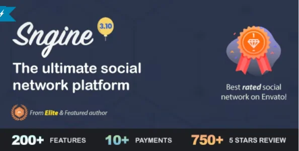 Sngine - The Ultimate PHP Social Network Platform