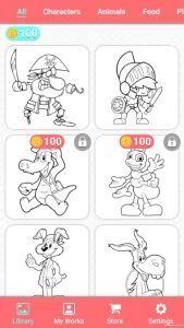 Picture Coloring – Color By Numbers