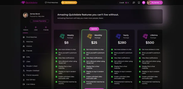 QuickDate v1.7 - The Ultimate PHP Dating Platform