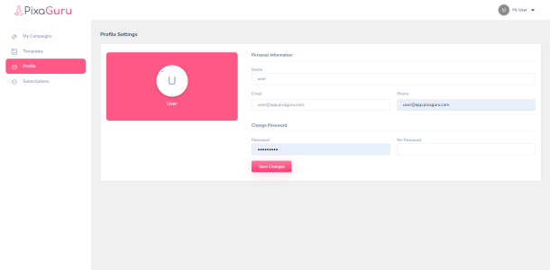 PixaGuru v1.0 - SAAS Platform to Create Graphics, Images, Social Media Posts, Ads, Banners, & Stories