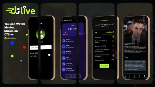 DTLive v3.0 - Movies – TV Series – Live TV - Channels - OTT - Android app | Laravel Admin Panel