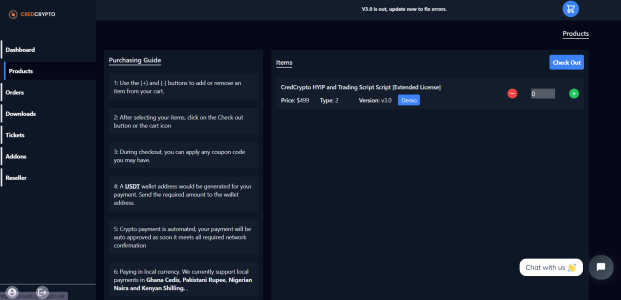 CredCrypto v3.1 - HYIP Investment and Trading Script