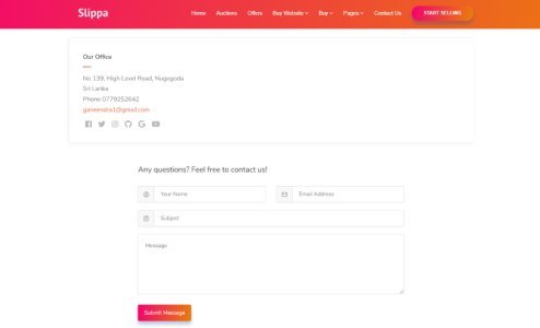 Slippa - Domains,Website ,App & Social Media Marketplace PHP Script v3.9