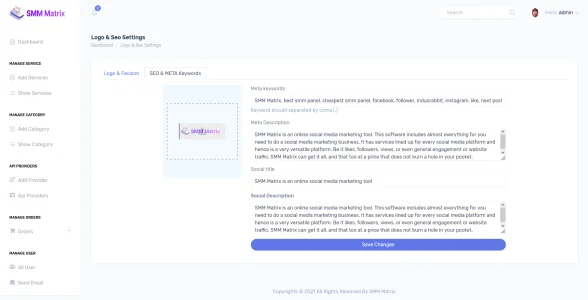 SMM Matrix - Social Media Marketing Tool v3.2