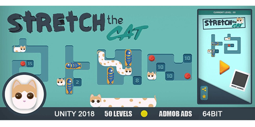 Stretch The Cat Unity Source Code