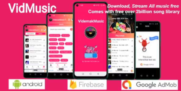 Videmak Music- Automatic Music Downloading and streaming Android application