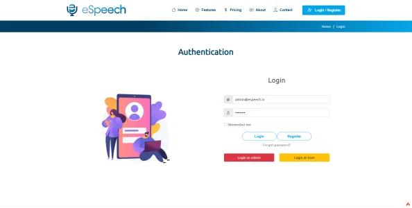 eSpeech - AI Text to Speech Marketplace with SaaS