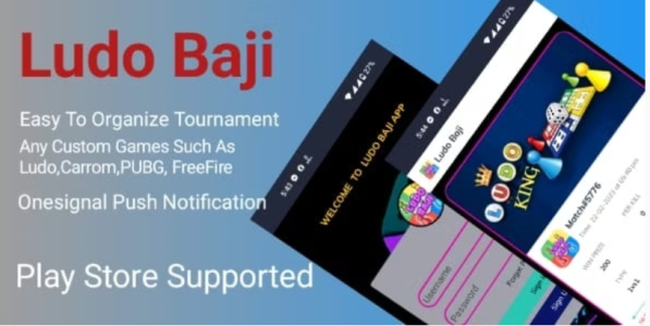 Ludo Baji - Real Money Ludo Tournament App (Play store Supported )
