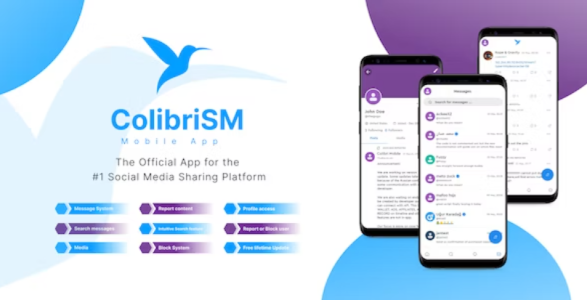 ColibriSM v1.2.1 Mobile Flutter App