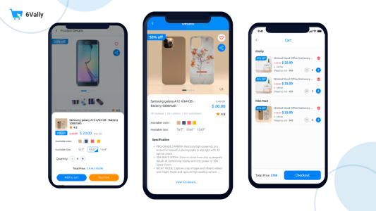 6valley Multi-Vendor E-commerce - Complete eCommerce Mobile App, Web, Seller and Admin Panel v14.1