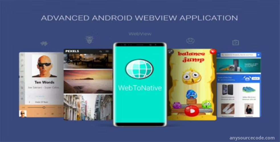 WebToNative - Advanced Android Webview Application v6.0 - Unity Games ...