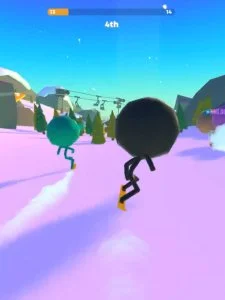 Stickman Snow Ride