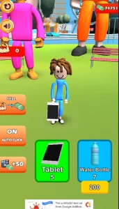 Lifting Hero Gym Tap Clicker 3D