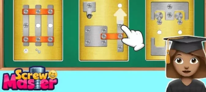 Screw Puzzle: Nuts And Bolts