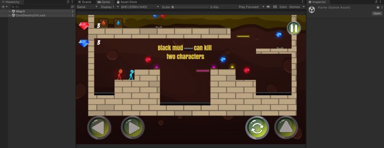 Stick Adventure: Red And Blue