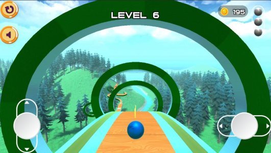Sky Rolling Ball 3D Game Unity Source Code