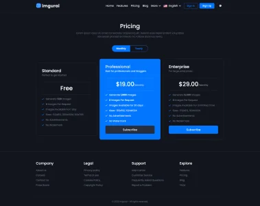 Imgurai - AI Image Generator (SAAS)
