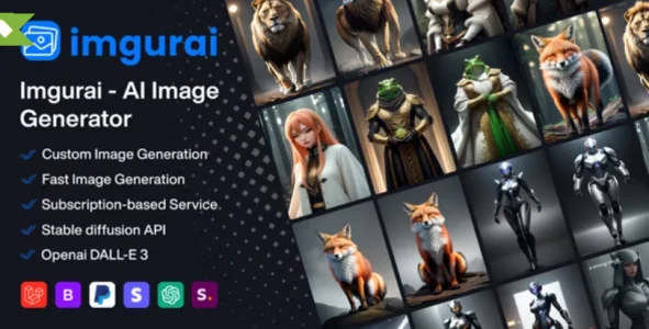 Imgurai - AI Image Generator (SAAS)