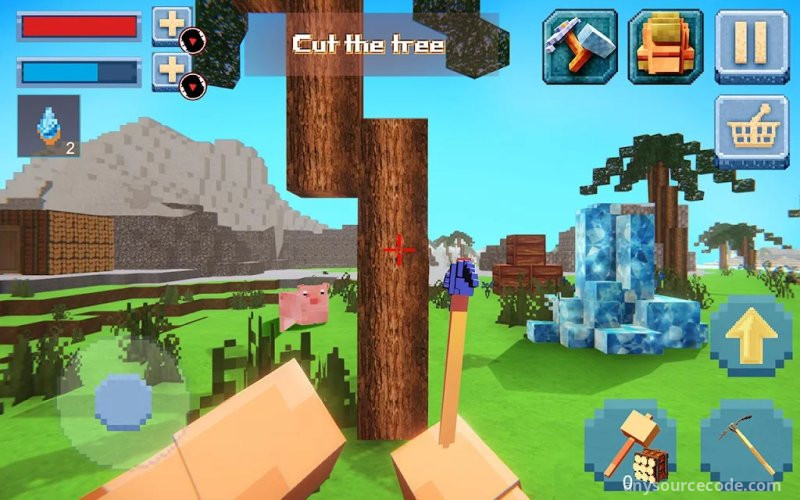 Explore Craft Survival Simulator - Unity Games & Android | iOS Mobile App