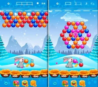 Bubble Shooter - Easter Bunny