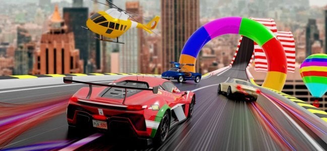 Impossible Road – Mega Ramp Car Stunt