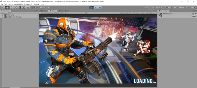 Robot Shooting Game: Gun Games