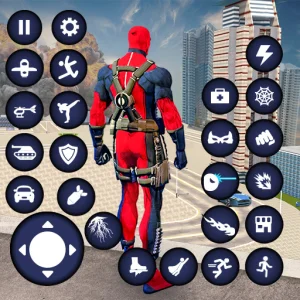 Miami Rope Hero Spider Game