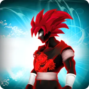 Shadow Goku Saiyan Battle