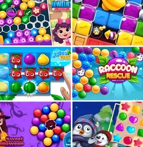 10-in-1 Gem-Swap Unity Games Collection